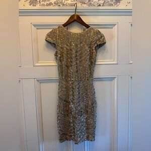 Dress the population sequin dress- small